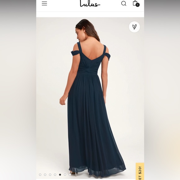 Navy blue dress - Picture 2 of 7